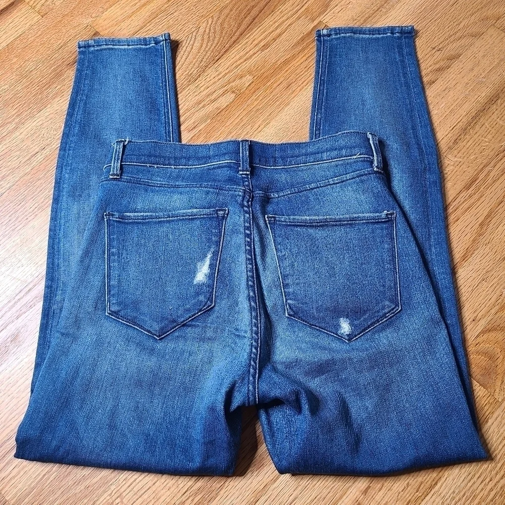 AYR Size 26 Distressed Stretch Skinny High Rise Jeans - Picture 9 of 9